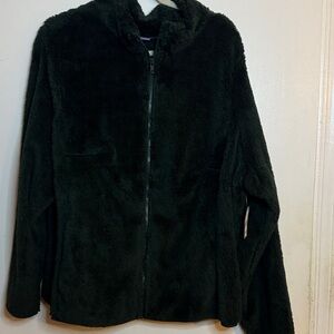 Laura Scott Dark Teddy Jacket